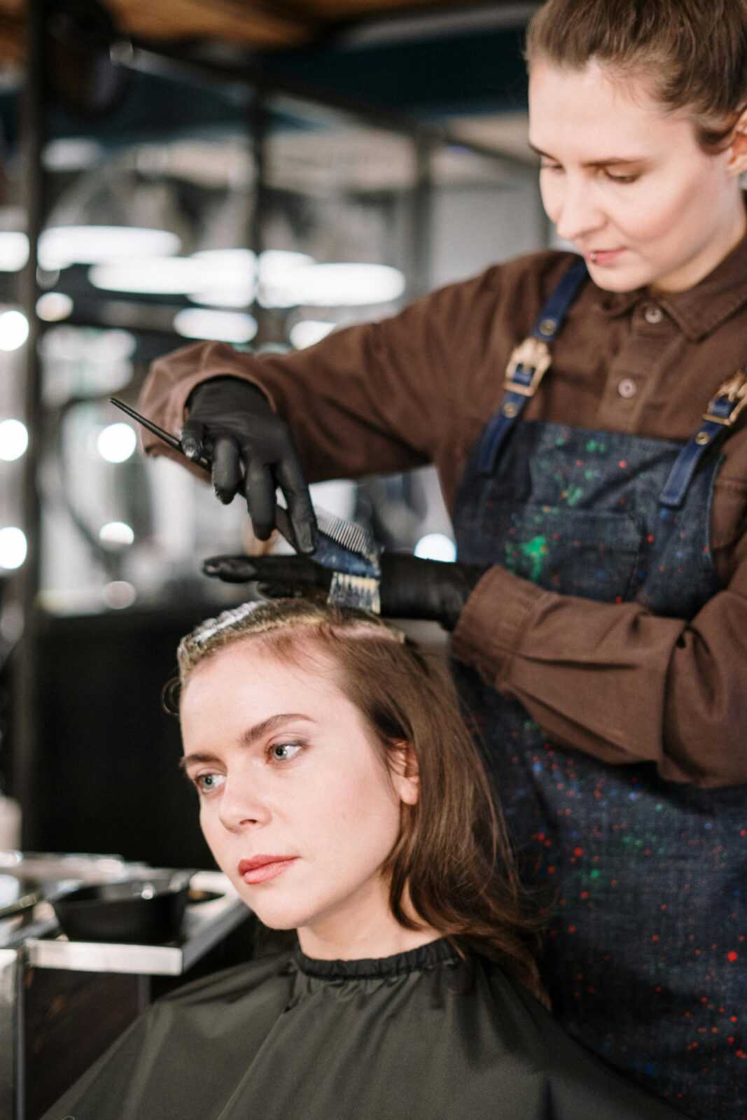 Woman at the Salon