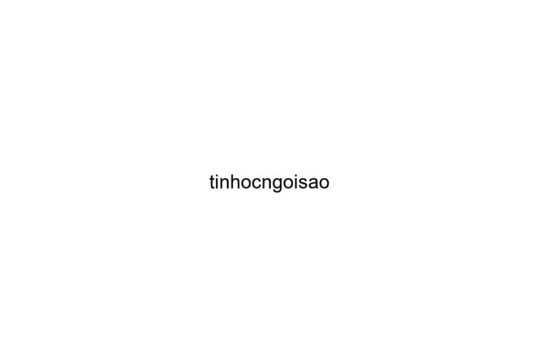 tinhocngoisao