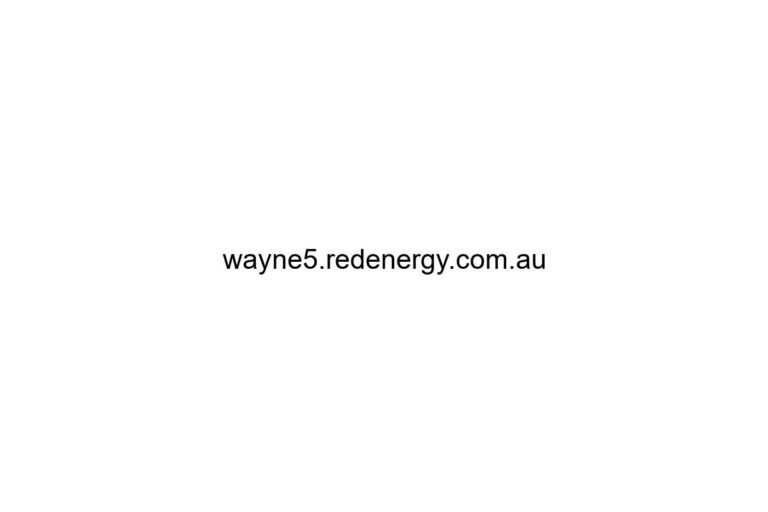 wayne5 redenergy com au