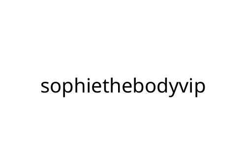 sophiethebodyvip