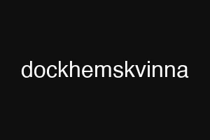 dockhemskvinna