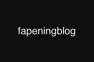 fapeningblog