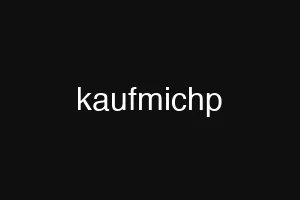 kaufmichp