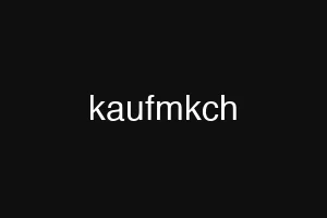 kaufmkch