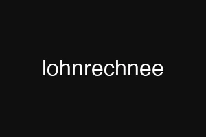 lohnrechnee