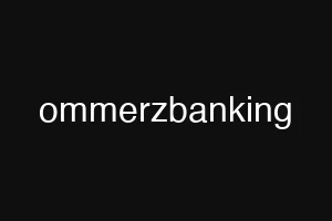 ommerzbanking