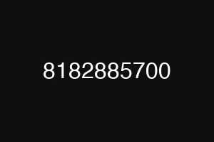 8182885700