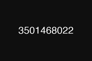 3501468022