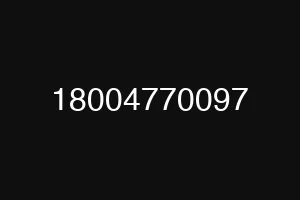 18004770097