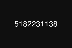 5182231138