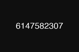6147582307