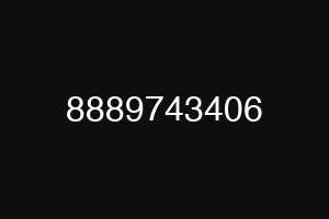 8889743406